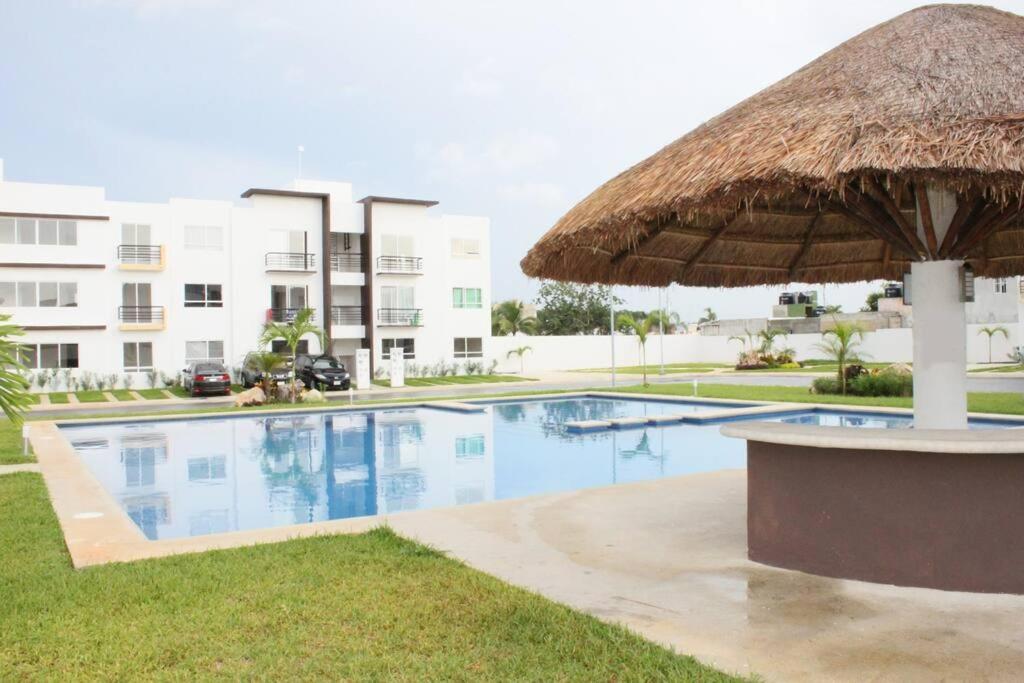Depa De Playa C/Alberca Cerca De La 5A Avenida Apartman Playa del Carmen Kültér fotó