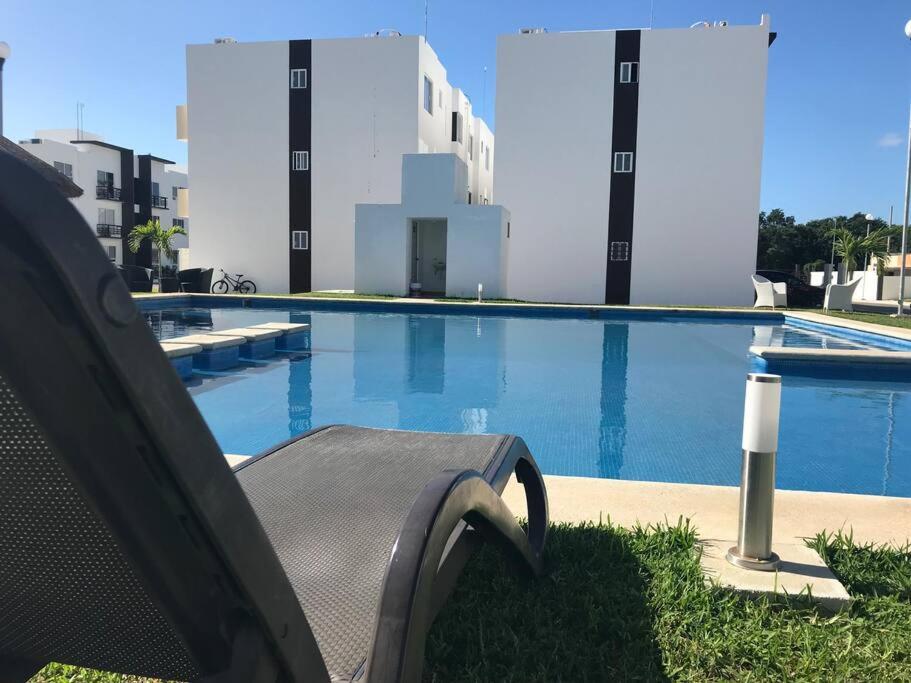 Depa De Playa C/Alberca Cerca De La 5A Avenida Apartman Playa del Carmen Kültér fotó